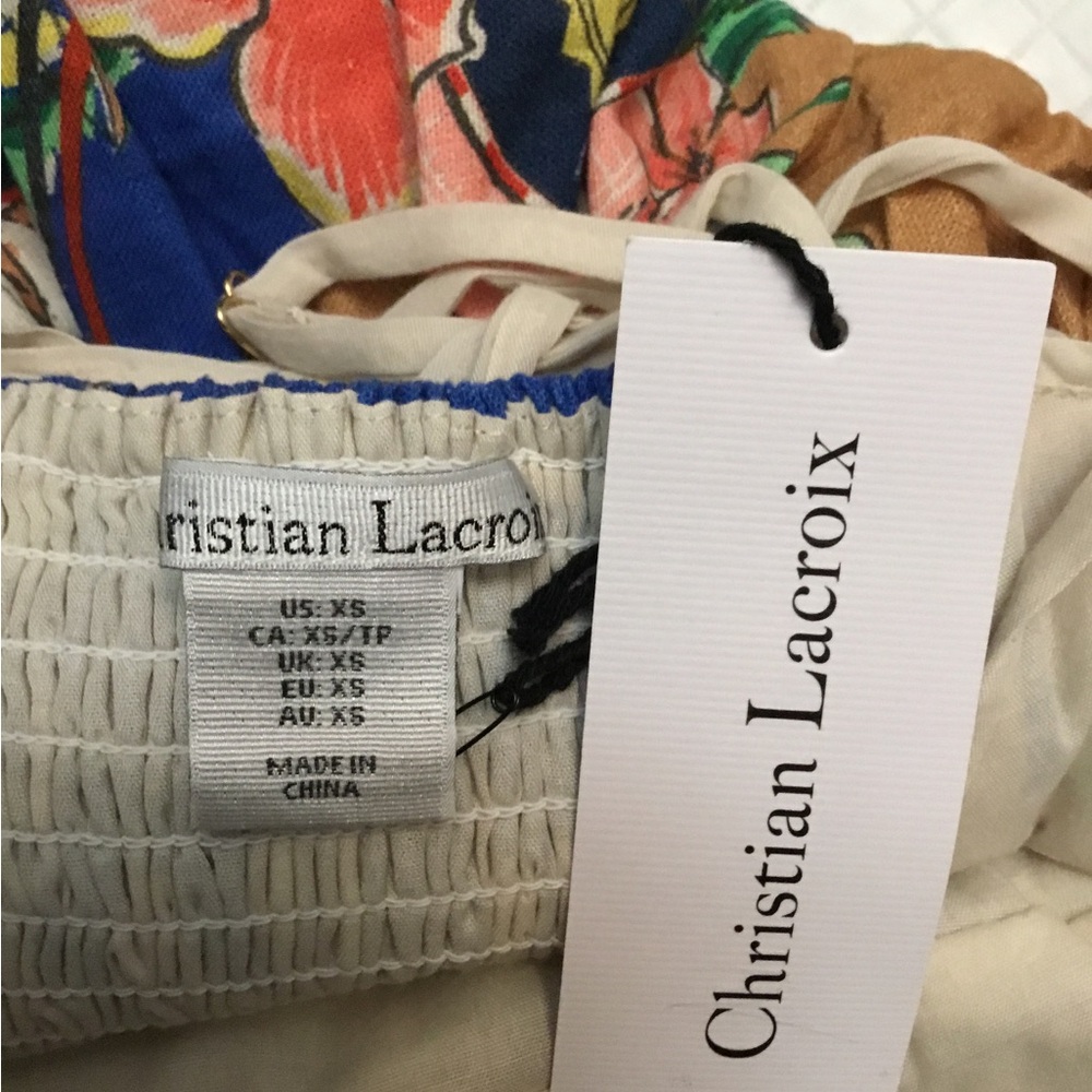 Christian Lacroix Multi-Color Printed Sundress - Picture 14 of 16